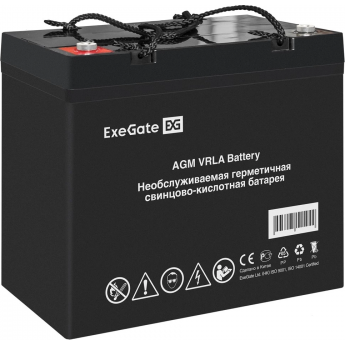 Аккумуляторная батарея EXEGATE DTM 12100L болт М6