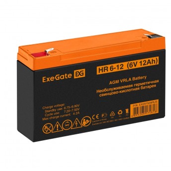 Аккумуляторная батарея EXEGATE HR 6-12 F2