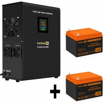 Комплект EXEGATE ИБП EX296001RUS + батарея 26Aч EX285663RUS 2шт