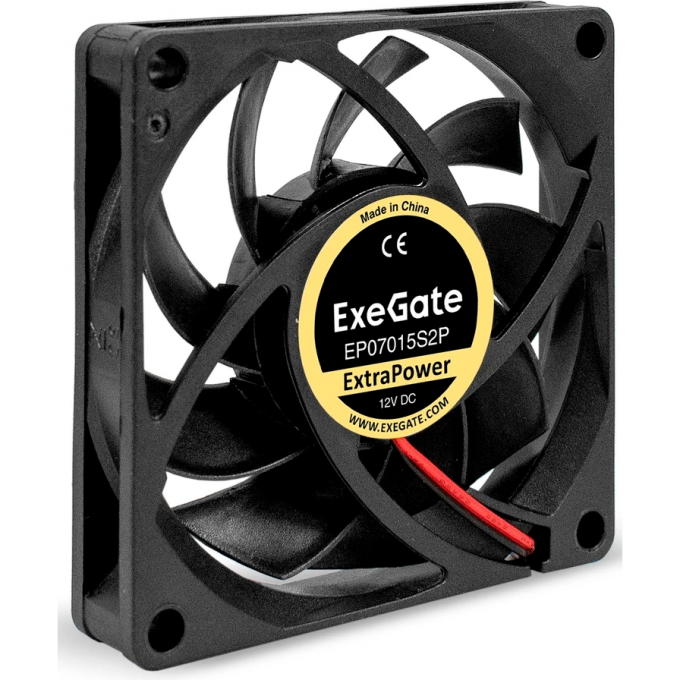 Вентилятор 12В DC EXEGATE EXTRASILENT ES07025S3P EX297181RUS